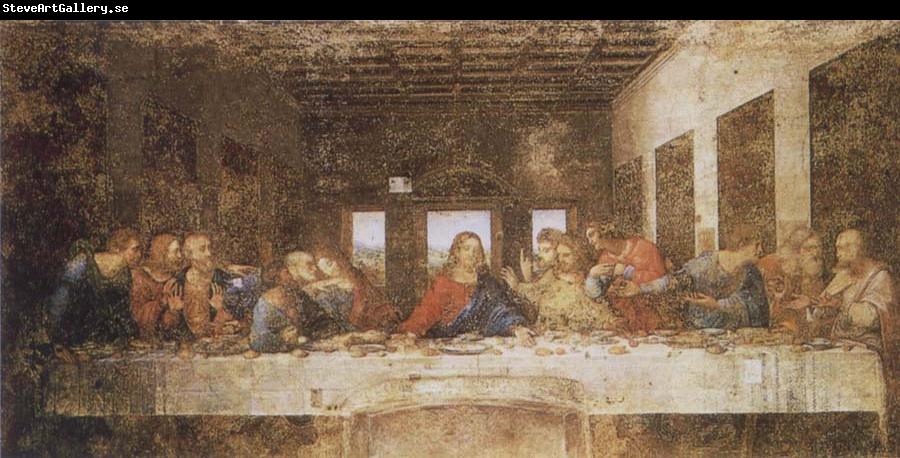 Leonardo  Da Vinci The Last Supper